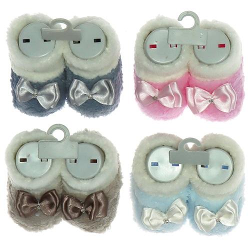 Recos 0038 Fiyonklu Wellsoft Bebe Patik 0-3 Ay