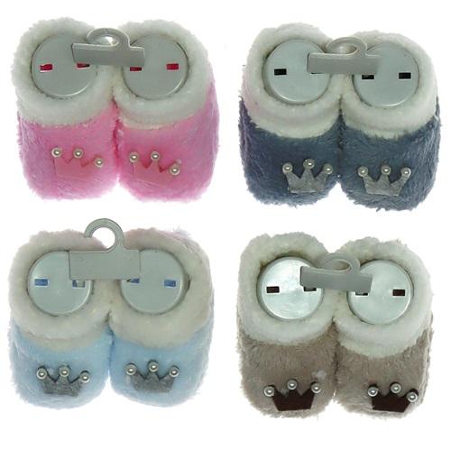 Recos 0038 Taçlı Wellsoft Bebe Patik 0-3 Ay