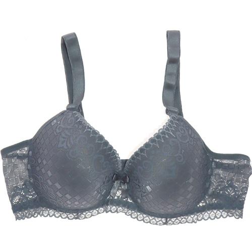 Dökmetaş 3001B Bayan Battal Dantelli İçi Boş Sütyen 100-105