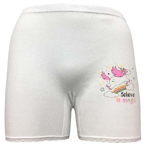 Güryıldız 27603 Kız Çocuk Ribana Baskılı Mini Şort