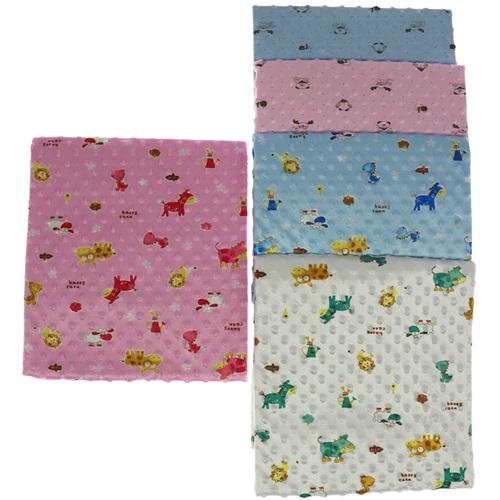 Bebiş 1123 Desenli Nohutlu Bebe Battaniye 0-1 Yaş