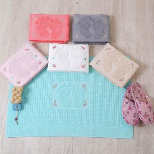 Şelale 509 Nakışlı Paspas Ayak Havlusu 50x70