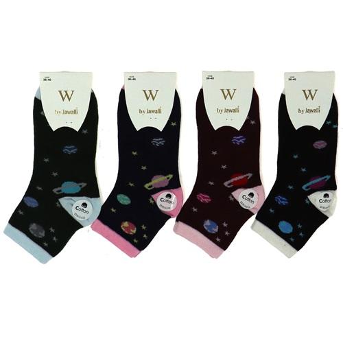 By Jawalli Bayan Likralı Patik Çorap