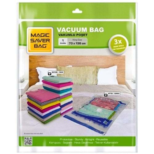 Magic Vakumlu Poşet Jumbo 73x130 cm