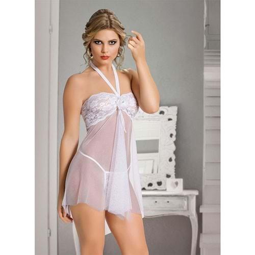 Lily Bicnca 601 Bayan Fantazi Kısa Gecelik