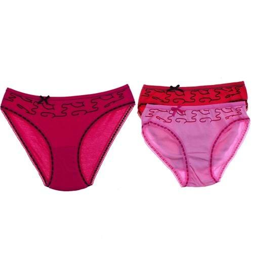 Gümüş 5001 Bayan Desenli Bikini (627)