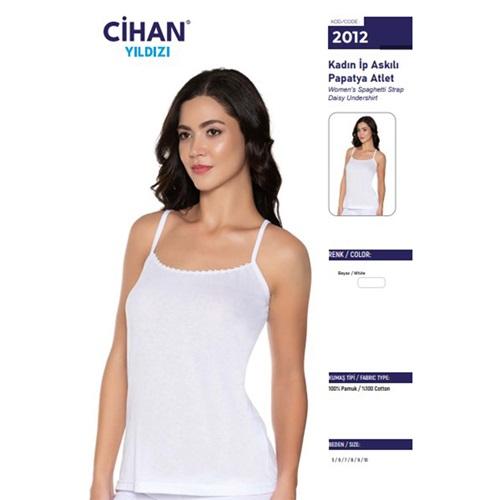 Cihan Yıldız 2012 İp Askı Papatyalı Bayan Atlet