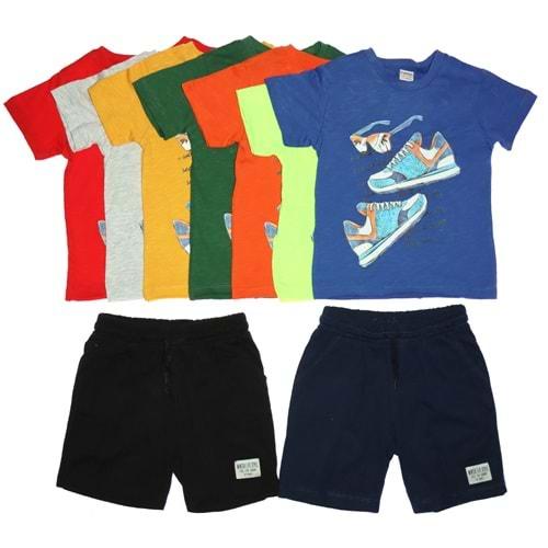 Comix 515 Erkek Çocuk Ayakkabı Ve Gözlük Baskılı Takım 3-6 Yaş