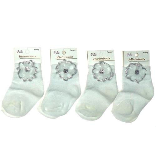 Miniminnix 154 Aksesuarlı Parfümlü Bebe Soket Çorap
