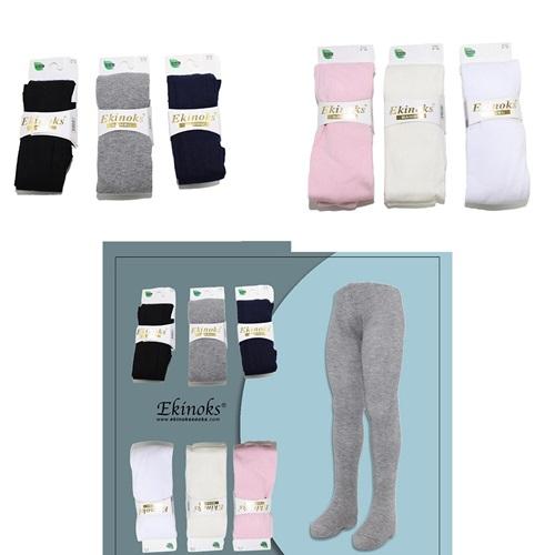 Ekinoks Çocuk Düz Bambu Külotlu Çorap