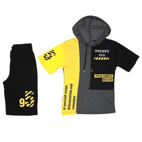 Nirvana 343 Erkek Çocuk Penye Frends Soul Baskılı Takım 9-12 Yaş