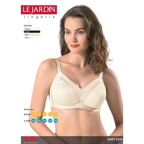 Le Jardin 9125-C C-Kap Telsiz Soft Kap Sütyen