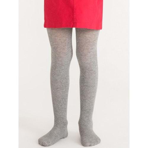 Nisa Kız Çocuk Düz Penye Külotlu Çorap