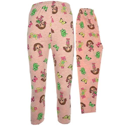 Pattiş Kız Çocuk Likralı Niloya Baskılı Tayt 8-12 Yaş