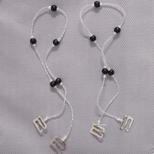 Özenpak Bayan Şeffaf Boncuklu Sütyen Askısı Metal Uç