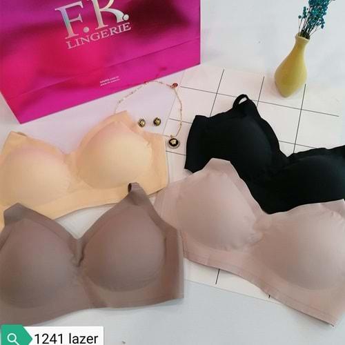 F.K 1241 Lazer Kesim Balensiz Süngeri Çıkabilen Süper Sütyen 75-95