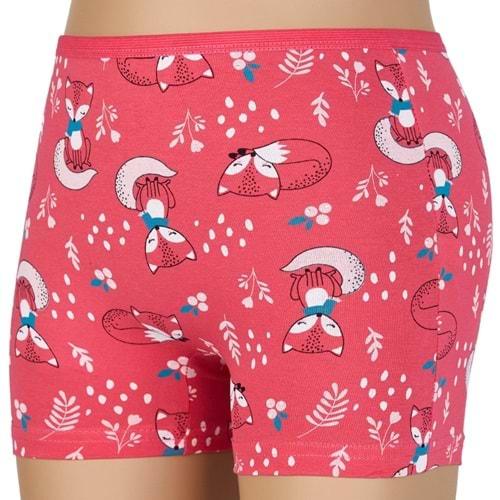 Dondeza 403 Desenli Kız Çocuk Boxer