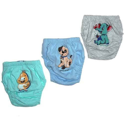 Story Baby 5-019 Erkek Çocuk Köpek Bas. Alıştırma Külotu 1-2-3 Yaş