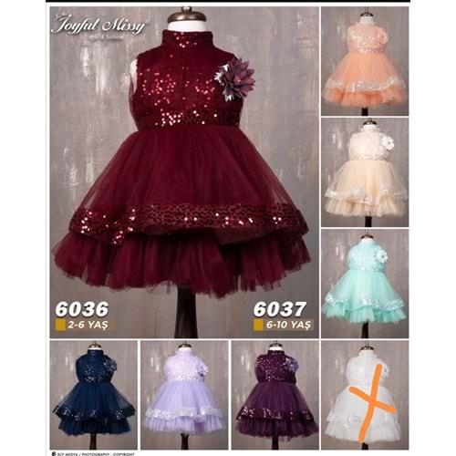 Joyful 6037 Kız Çocuk Abiye 6-10 Yaş