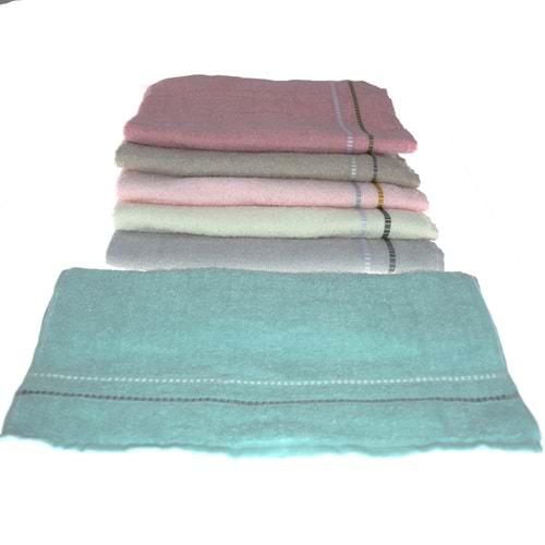 Özlüsoy Bükle Jakarlı Dikme Bordür El Ve Yüz Havlusu 45-80 cm