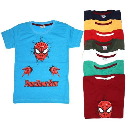 Alican 30076 Erkek Çocuk Spiderman Baskılı Tişört 7-12 Yaş