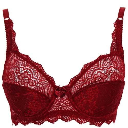 Aysemin ER5047-B Bayan Dantelli Telli Toparlayıcı Sütyen 80-100