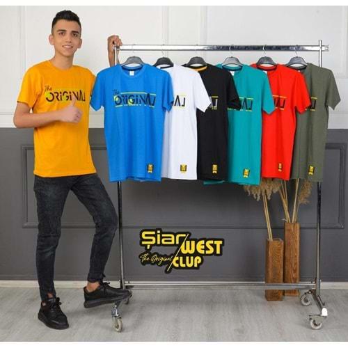 Şiar Erkek Çocuk Sıfır Yaka Original Baskılı Penye Tişört 9-12 Yaş