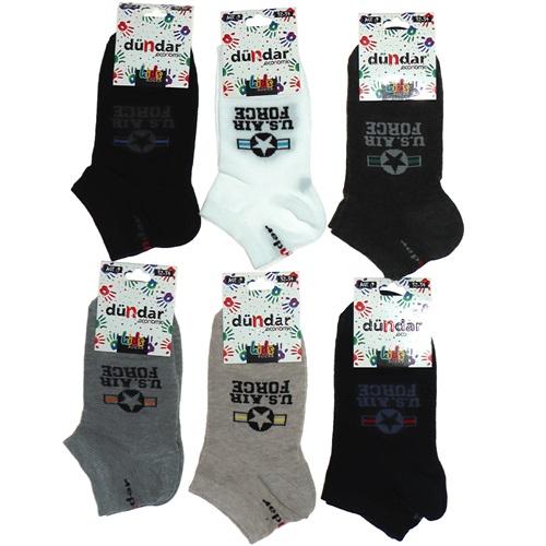 Dündar Erkek Çocuk Likralı Patik Çorap