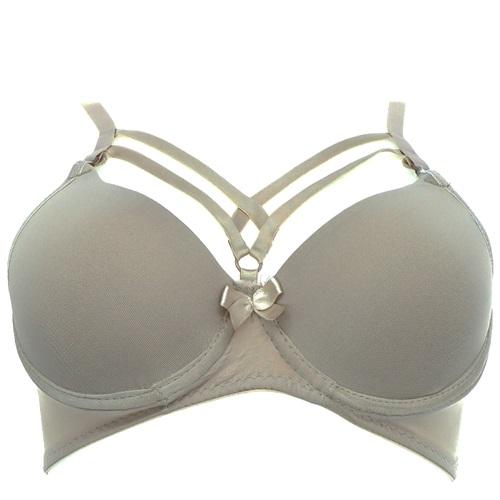 Dökmetaş 4002 Bayan Düz Çapraz Askı Desteksiz Sütyen 80-95