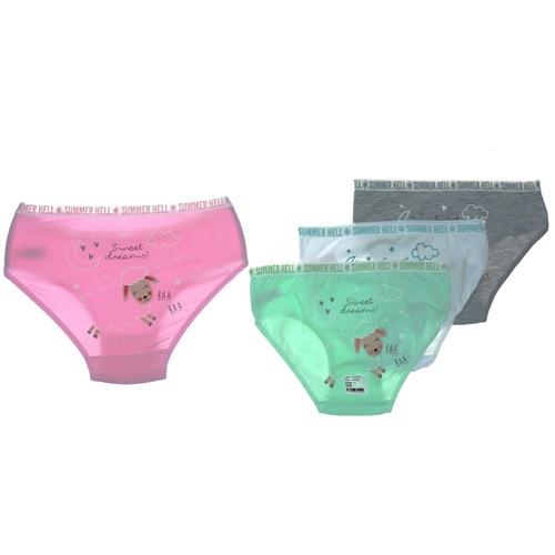 Koza 1010 Kız Baskılı Çocuk Külot