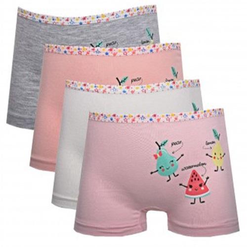 Koza 1020 Kız Çocuk Baskılı Boxer