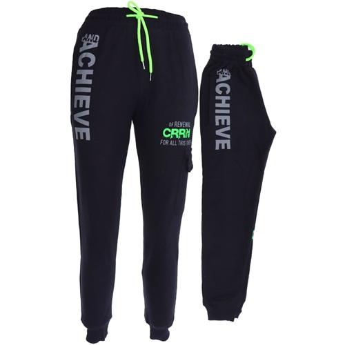 Jojo 1033 Erkek Çocuk Kom. Pen. And Achieve Bas. Garson Eşofman Alt 9-12 Yaş