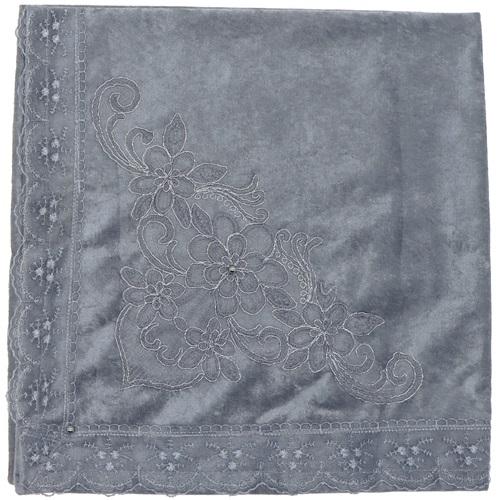 Havinland Kadife Güpürlü İncili Nakışlı Bohça