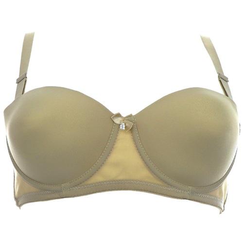 Ked Lingerie 202 Bayan Dolgusuz Straplez Sütyen 75-95