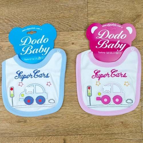 Dodo Baby 514 Penye Dijital Arabalı Çıtçıtlı Önlük 0-1 Yaş