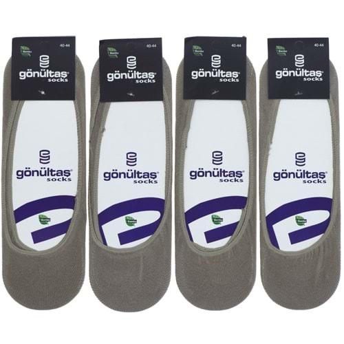 Gönültaş Erkek Bambu Likralı Görünmez Babet Çorap