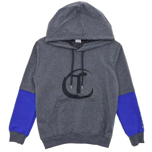 Jojo 4003 Erkek Çocuk Trend Jojo Baskılı Ges Kapşonlu Sweatshirt 13-16 Yaş