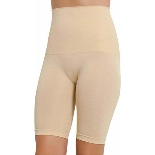 Nbb 2460 Bayan Taktel Uzun Göbek Paçalı Yüksel Belli Korse S-XL