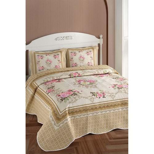 Örtüm Home Çift Kişilik Kapitone Yatak Örtüsü 2 li Takım