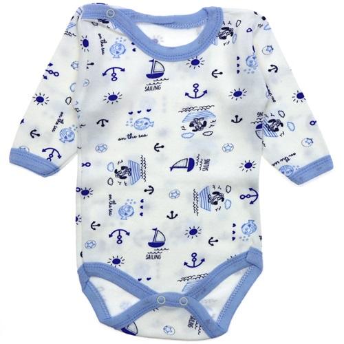 Hoppi Baby Çıtçıtlı U. Kol Baskılı Karde Badi 6 lı 03 Ay 3 Yaş