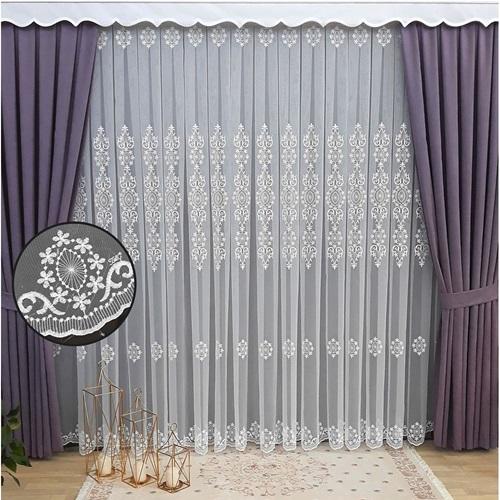 Alfima 16-8 2 li Sedef kısa Hazır Perde 8x4m