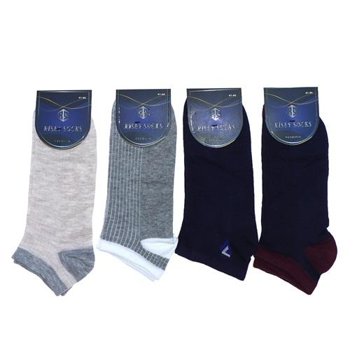 Risey 2237 Erkek Likralı Penye Mevsimlik Patik Çorap