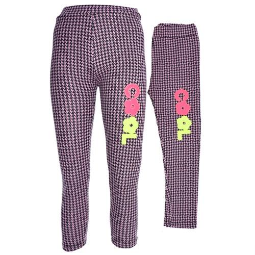 Krc Cimcime Cool Nakışlı Ribana Kız Çocuk Tayt 3-10 Yaş