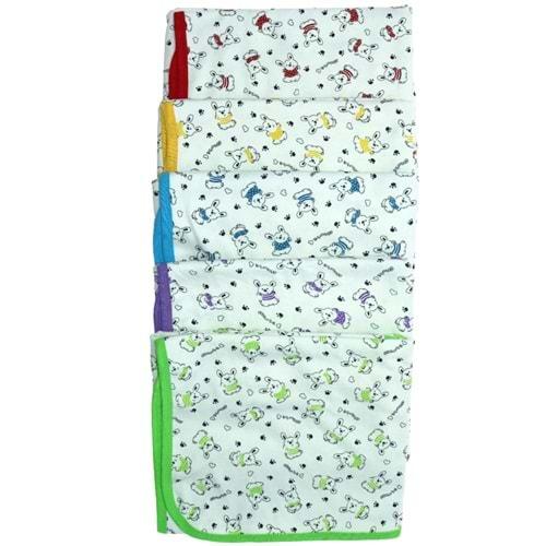 Bebişş 1146 Tavşan Desenli Bebe İnterlok Çift Kat Battaniye 0-1 Yaş