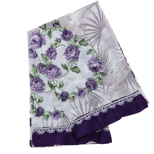 Ev Mer Güpürlü Desenli Yastık Kılıfı 2 li Fermuarlı