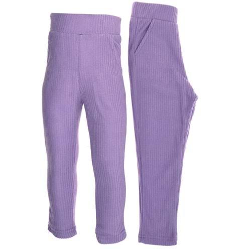 Kamex 1120 Kız Çocuk Fitilli Polar Cepli Garson Mini Pantolon 8-12 Yaş