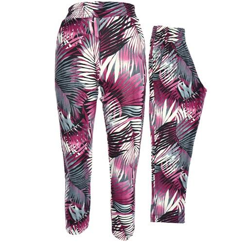 Güler 0448 Kız Çocuk Desenli Süvet Pantolon 12-16 Yaş