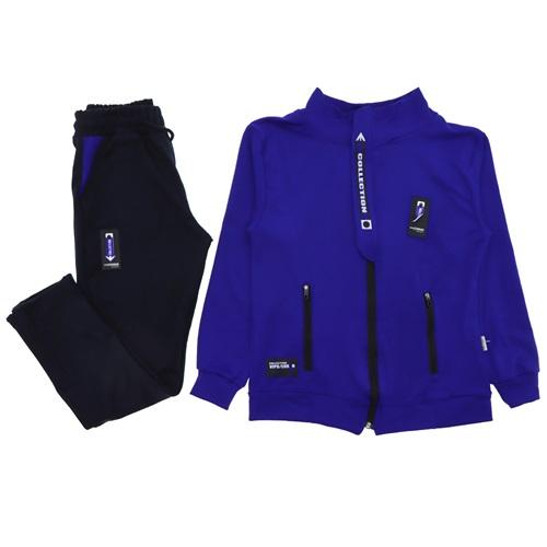 Nirvana 505-2 Erkek Çocuk Dalgıç Dik Yaka Fermuarlı Takım 13-16 Yaş