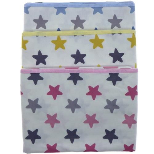 Gül Bebe Yıldız Desenli Bebe Kundak 0-1 Yaş