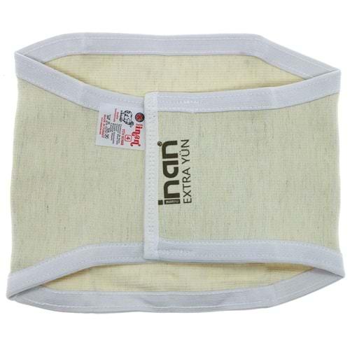 İnan Erkek Ortopedi Ekstra Cırtlı Yün Bel Korsesi